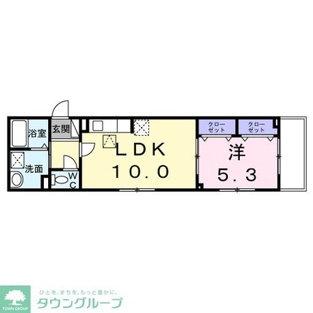 Casa南千住の物件間取画像